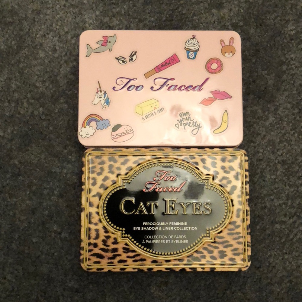 Bundle of 2 Too Faced palettes